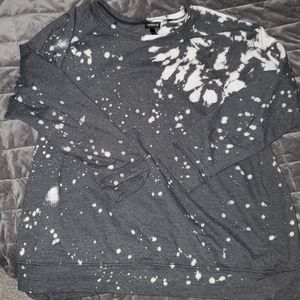 Torrid splatter effect sweatshirt plus 3xl